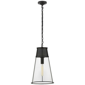 Pendants Glass Down by Visual Comfort Signature ( 268 | TOB 5753BZ-CG Robinson ) 