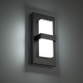 Exterior Wall Mt./Flush by W.A.C. Lighting ( 34 | WS-W21110-35-BK Bandeau ) 