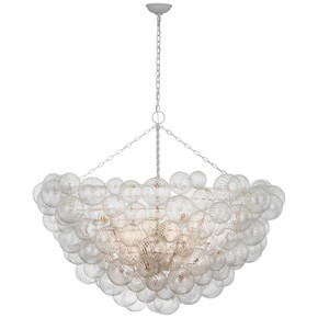 Large Chandeliers Glass Shade by Visual Comfort Signature ( 268 | JN 5123PW/CG Talia ) 