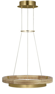 Mid. Chandeliers Ring/Halo by Visual Comfort Modern ( 182 | 700GRC24HABNO-LED930 Grace ) 