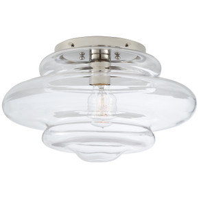 Flush Mounts Bowl Style by Visual Comfort Signature ( 268 | KW 4271PN-CG Tableau ) 