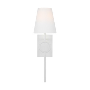 Sconces Single Candle by Visual Comfort Studio ( 454 | TFW1021MWT Montour ) 