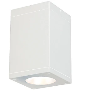 Exterior Ceiling Mount by W.A.C. Lighting ( 34 | DC-CD0517-F927-WT Cube Arch ) 