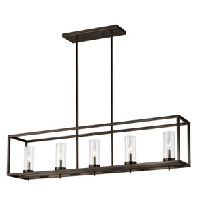 Linear/Island 4 Light + by Visual Comfort Studio ( 454 | 6690305EN-778 Zire ) 