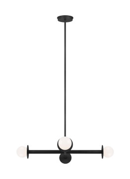 Mid. Chandeliers Starburst by Visual Comfort Studio ( 454 | KC1064MBK Nodes ) 