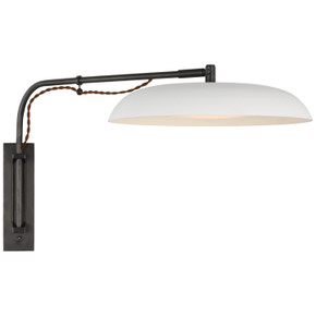 Lamps Wall by Visual Comfort Signature ( 268 | AL 2040BZ/WHT-WG Cyrus ) 