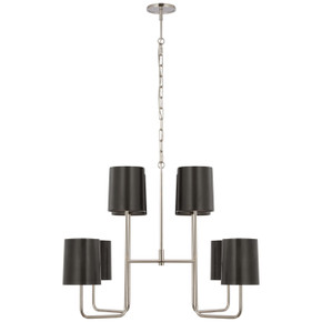 Mid. Chandeliers Candle by Visual Comfort Signature ( 268 | BBL 5083PN-BZ Go Lightly ) 