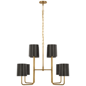 Mid. Chandeliers Candle by Visual Comfort Signature ( 268 | BBL 5083SB-BZ Go Lightly ) 