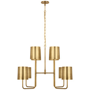 Mid. Chandeliers Candle by Visual Comfort Signature ( 268 | BBL 5083SB-SB Go Lightly ) 