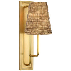 Sconces Single Candle by Visual Comfort Signature ( 268 | AL 2060HAB-NTW Rui ) 