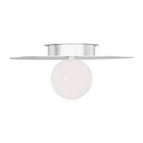 Semi-Flush Mts. Glass Down by Visual Comfort Studio ( 454 | KF1021PN Nodes ) 