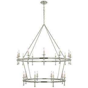 Large Chandeliers Candle by Visual Comfort Signature ( 268 | CHC 5825PN Classic ) 