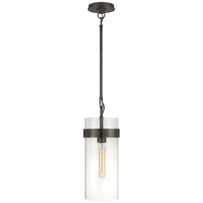Mini Pendants Glass Down by Visual Comfort Signature ( 268 | S 5673BZ-CG Presidio ) 