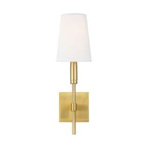 Sconces Single Candle by Visual Comfort Studio ( 454 | TW1031BBS Beckham Classic ) 