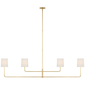 Linear/Island 4 Light + by Visual Comfort Signature ( 268 | BBL 5087SB-L Go Lightly ) 