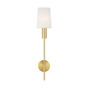 Sconces Single Candle by Visual Comfort Studio ( 454 | TW1051BBS Beckham Modern ) 