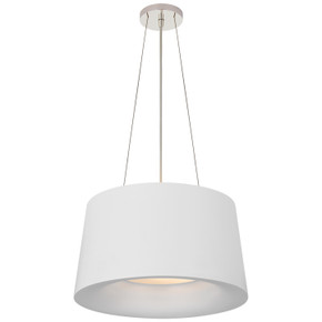 Pendants Drum Shade by Visual Comfort Signature ( 268 | BBL 5089WHT Halo ) 