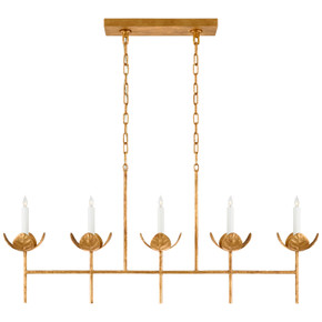 Linear/Island 4 Light + by Visual Comfort Signature ( 268 | JN 5630AGL Illana ) 