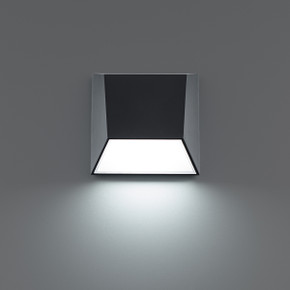 Exterior Wall Mt./Flush by W.A.C. Lighting ( 34 | WS-W27106-40-BK Atlantis ) 