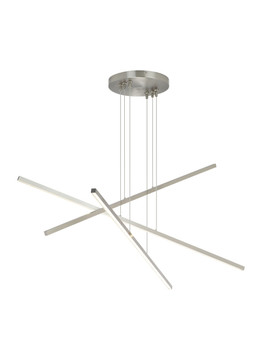 Large Chandeliers Geometric/Linear by Visual Comfort Modern ( 182 | 700LSESN3S-LED930 Essence Trio ) 