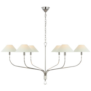 Large Chandeliers Candle by Visual Comfort Signature ( 268 | AL 5006PN/PAR-L Griffin ) 