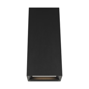 Exterior Wall Mt./Flush by Visual Comfort Modern ( 182 | 700OWPIT12B-LED930-277 Pitch ) 
