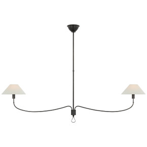 Linear/Island 2 Light Bar by Visual Comfort Signature ( 268 | AL 5010BZ/CHC-L Griffin ) 