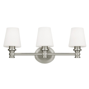 Bathroom Fixtures Three Lights by Visual Comfort Studio ( 454 | VS22103SN Xavierre ) 