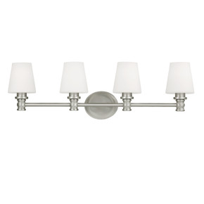 Bathroom Fixtures Four Lights by Visual Comfort Studio ( 454 | VS22104SN Xavierre ) 