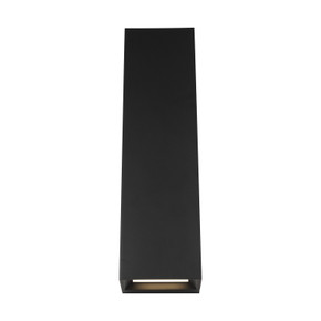 Exterior Wall Mt./Flush by Visual Comfort Modern ( 182 | 700OWPIT19B-LED930-277 Pitch ) 