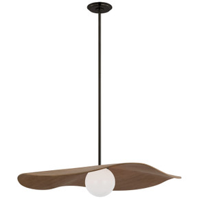 Pendants Glass Down by Visual Comfort Signature ( 268 | WS 5040BZ-NO Mahalo ) 