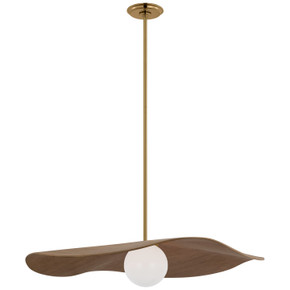 Pendants Glass Down by Visual Comfort Signature ( 268 | WS 5040HAB-NO Mahalo ) 