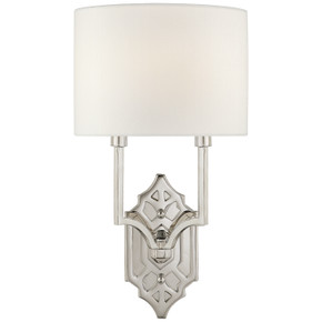 Sconces Double Candle by Visual Comfort Signature ( 268 | TOB 2600PN-L Silhouette ) 