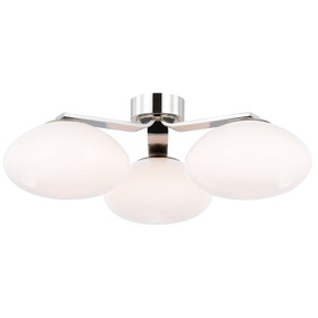 Flush Mounts Glass Down by Visual Comfort Signature ( 268 | CD 4015PN-WG Marisol ) 
