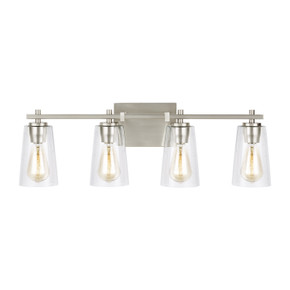 Bathroom Fixtures Four Lights by Visual Comfort Studio ( 454 | VS24304SN Mercer ) 