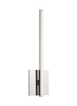 Sconces Single Glass by Visual Comfort Modern ( 182 | 700WSKNWC-LED930 Kenway ) 