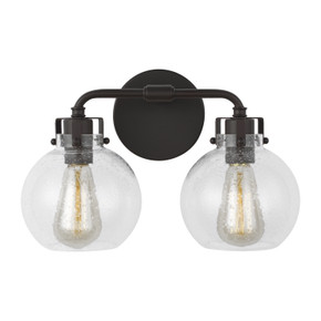Bathroom Fixtures Two Lights by Visual Comfort Studio ( 454 | VS24402ORB Clara ) 