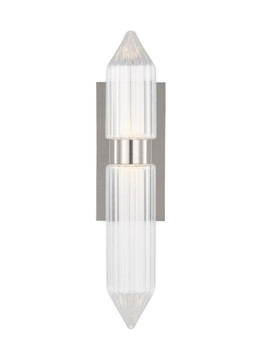 Sconces Single Glass by Visual Comfort Modern ( 182 | 700WSLGSN18N-LED927 Langston ) 
