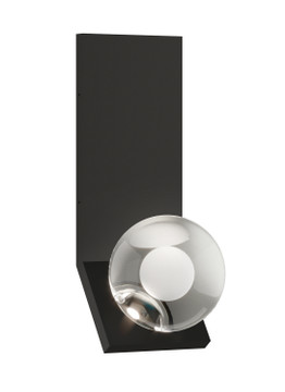 Sconces Single Glass by Visual Comfort Modern ( 182 | 700WSMINAB-LED930 Mina ) 
