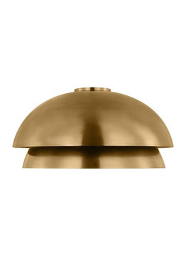 Flush Mounts Metal Shade by Visual Comfort Modern ( 182 | SLFM13627NB Shanti ) 