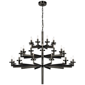 Large Chandeliers Candle by Visual Comfort Signature ( 268 | KW 5202BZ Liaison ) 