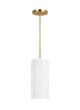 Mini Pendants Drum Shade by Visual Comfort Studio ( 454 | KSP1011BBS Dottie ) 