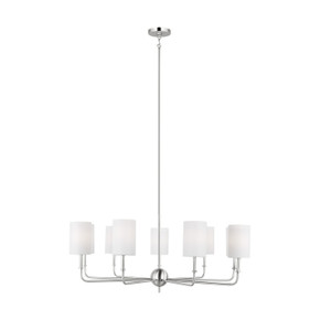 Mid. Chandeliers Candle by Visual Comfort Studio ( 454 | 3109309EN-962 Foxdale ) 