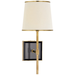 Sconces Single Candle by Visual Comfort Signature ( 268 | KS 2120SB/BLK-L/SB Bradford ) 