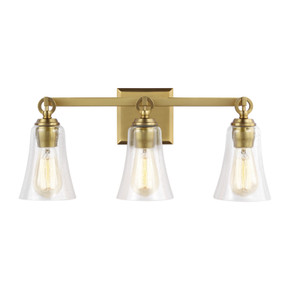 Bathroom Fixtures Three Lights by Visual Comfort Studio ( 454 | VS24703BBS Monterro ) 