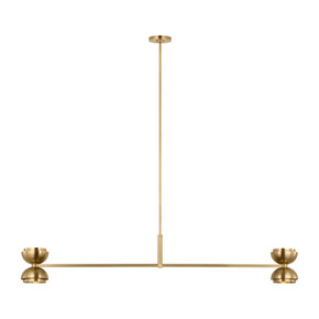 Linear/Island 2 Light Bar by Visual Comfort Modern ( 182 | SLLS31927NB Shanti ) 
