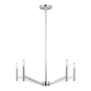 Mid. Chandeliers Candle by Visual Comfort Studio ( 454 | 3124305-05 Vector ) 