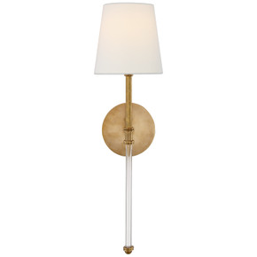 Sconces Single Candle by Visual Comfort Signature ( 268 | SK 2016HAB-L CAMILLE ) 