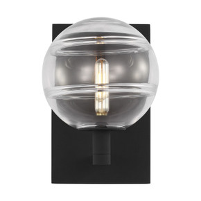 Sconces Single Glass by Visual Comfort Modern ( 182 | 700WSSDNCB Sedona ) 