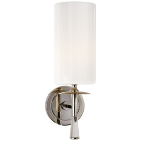 Sconces Single Glass by Visual Comfort Signature ( 268 | ARN 2018PN/CG-WG drunmore ) 